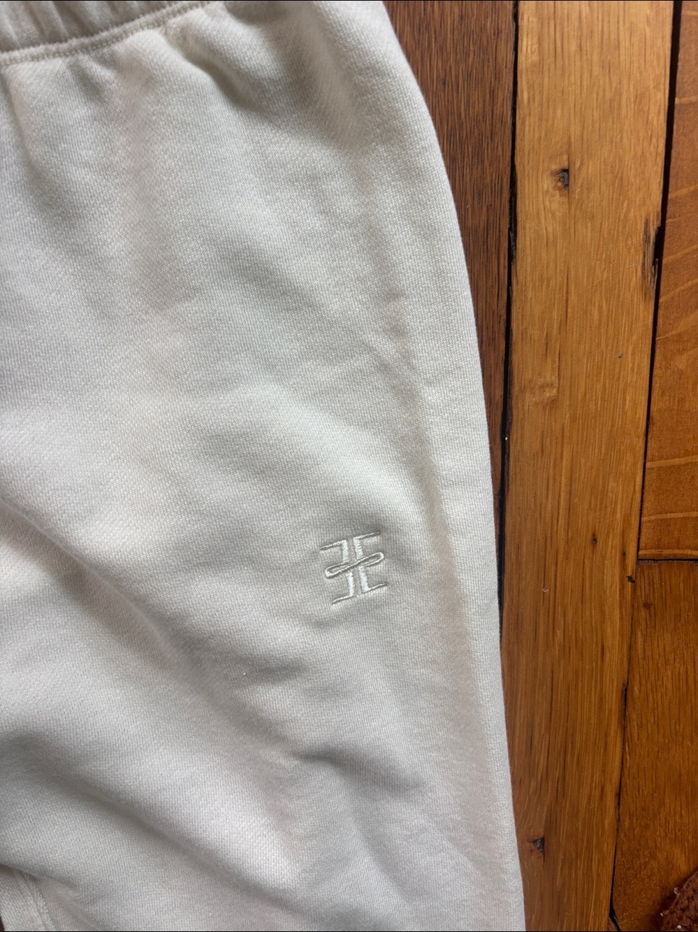 Eterne Cream sweatPants. NWOT - Picture 6 of 8